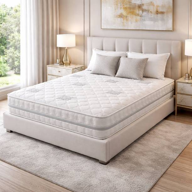 SLEEPSPA LUXEPEDIC Hotel Comfort Mattress with HerbFRESH® Technology 12 inch Single Pocket Spring Mattress