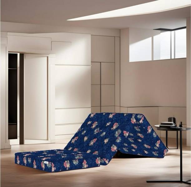 Flipkart Perfect Homes Rio Three Folding/Travel Mattress 5 inch Single High Density (HD) Foam Mattress