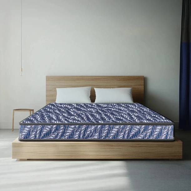 Sleepwell Utsav Comfort, Quiltec Soft Top, Resitec Foam, Neem Anti-Microbial, Breathable 4 inch Single High Resilience (HR) Foam Mattress