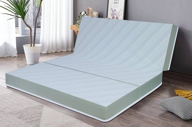 SPRINGTEK 3 Folding/Travel 5 inch Double PU Foam Mattress