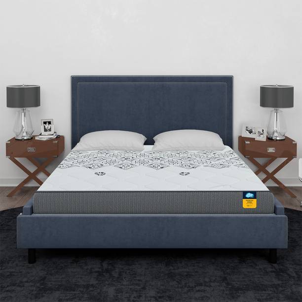 Centuary Mattresses Sleepables Ortho Pocketed Zero Partner Disturbance Plush Quilted 6 inch Double Pocket Spring Mattress