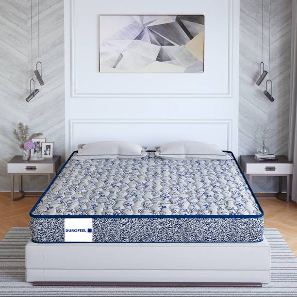 DUROFEEL Aspire Orthopedic High Density 4 inch Double Bonded Foam Mattress