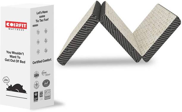 COIRFIT GenX 3 Fold 4 inch Single Bonded Foam Mattress