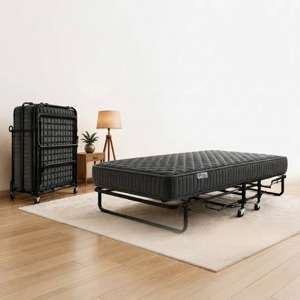 Spyder Craft Folding Rollaway Bed Mattress Foldable Hostel Hotel Guest Modular Extra Bedding 6 inch Single Bonded Foam Mattress