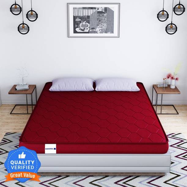 DUROFEEL Starline Dual Plus 5 inch King High Density (HD) Foam Mattress