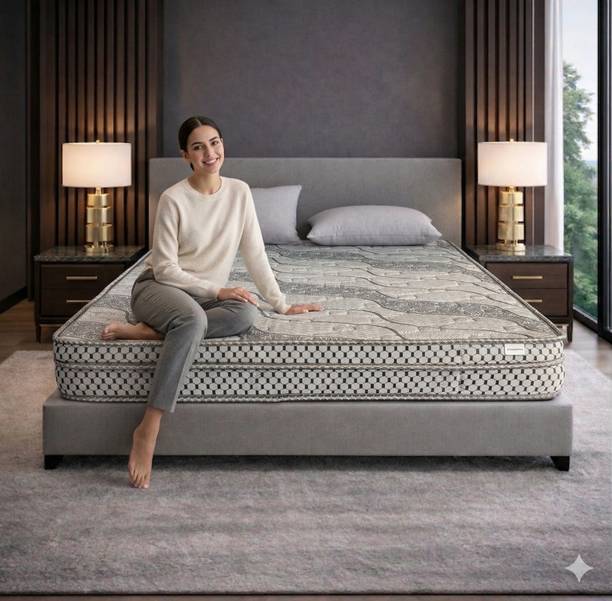 COZY CUB Dream Stack Mattresses Dual-Hard & Soft 6 inch Single PU Foam Mattress