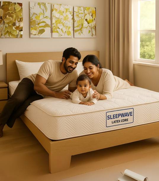 sleepwave mattress Latex core 01 6 inch Single Latex Foam Mattress