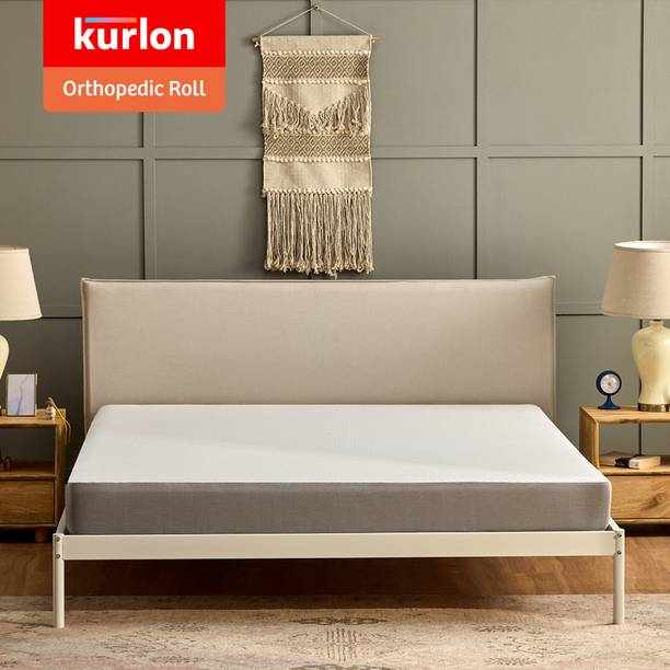 KURLON Ortho, Medium-Firm Support 10 inch Queen Memory Foam Mattress