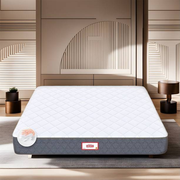 SLEEP SPA Twin Plus 5 Zone I-shape Tech. 6 inch Double Memory Foam Mattress