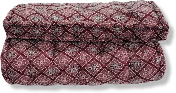 IMSmartMart Gadda Medium Firm Soft Cotton Quilt Mattress 5 inch Single Cotton Mattress