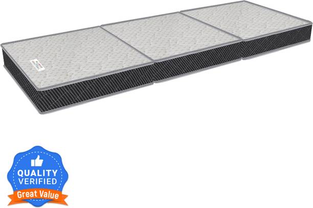 Flipkart Perfect Homes Travel/Folding With Pillows 4 inch Single PU Foam Mattress