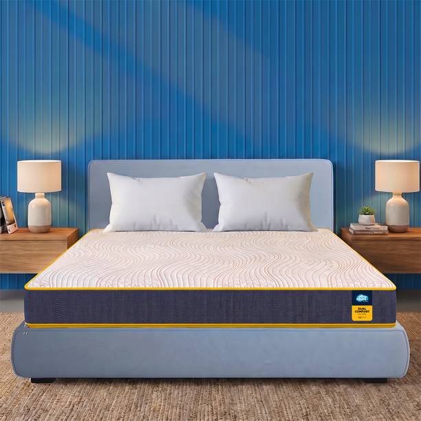 Centuary Reversible, Hard & Soft 6 inch Double High Resilience (HR) Foam Mattress