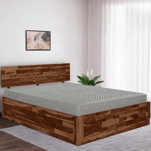 Flipkart Perfect Homes Orthopedic Mattress 72X70X8 - Grey Dual Comfort 8 inch King PU Foam Mattress