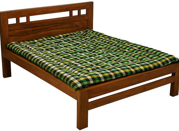 SRK 3x6 multicolour mattress 3 inch Queen Cotton Mattress