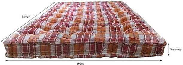 Shree shyam group Rishu 5 inch King Cotton Mattress