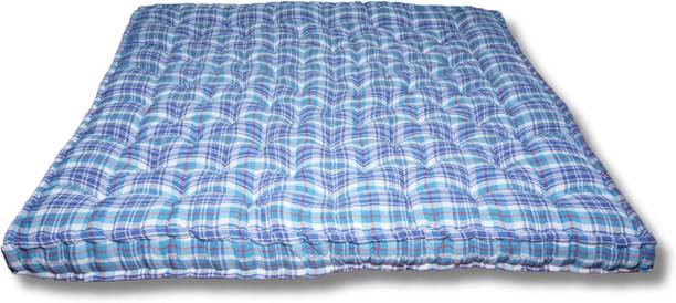 SOFTOOL Cotton Box Gadda - 60x72 Inch Single Bed Mattress with Tufted Cushioning 5 inch Queen Cotton Mattress