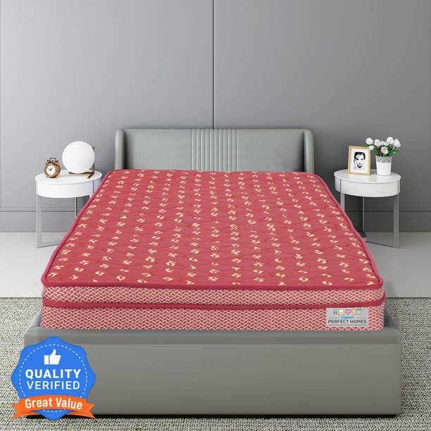 Flipkart Perfect Homes Euro Top Dual - Hard & Soft Single Pu Foam Mattress 5 inch Double PU Foam Mattress