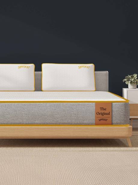 SleepyCat Original Ortho with AirGen Memory Foam 6 inch Single High Density (HD) Foam Mattress
