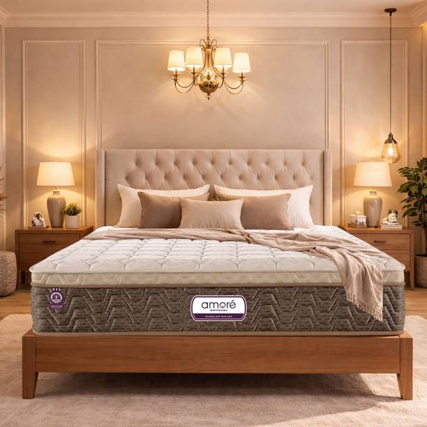 Amore International Medico Eurotop 6 inch Single Pocket Spring Mattress