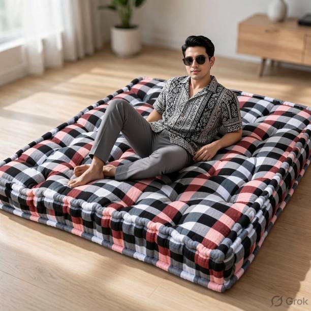 JAYAMBY BED MATTRESS ( 6 X 6 ) 5.5 inch King Cotton Mattress