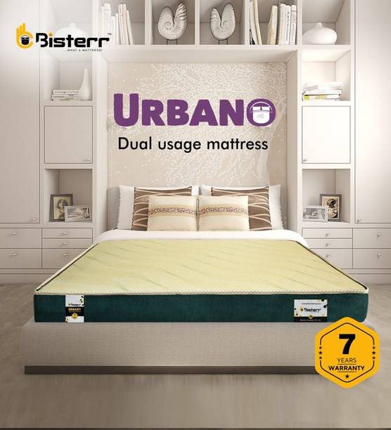 Bisterr Hard-Soft Dual Usage 5 inch King Bonded Foam Mattress