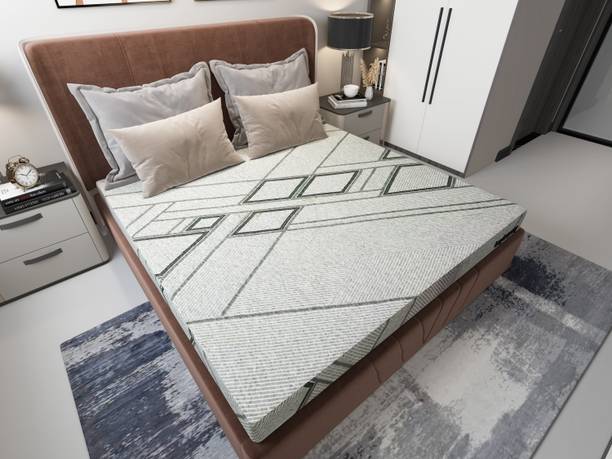 LayLuxury High-Density Support Mattress" 4 inch Queen High Density (HD) Foam Mattress