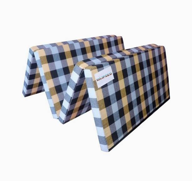 The GoodSleep Foldable Cotton Foam Mattress 72x36x2 Portable Travel Floor Bed Single 2 inch Single PU Foam Mattress