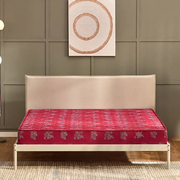 KURLON Rutile Natural Coir, Medium Firm Support 6 inch Single EPE Foam Mattress