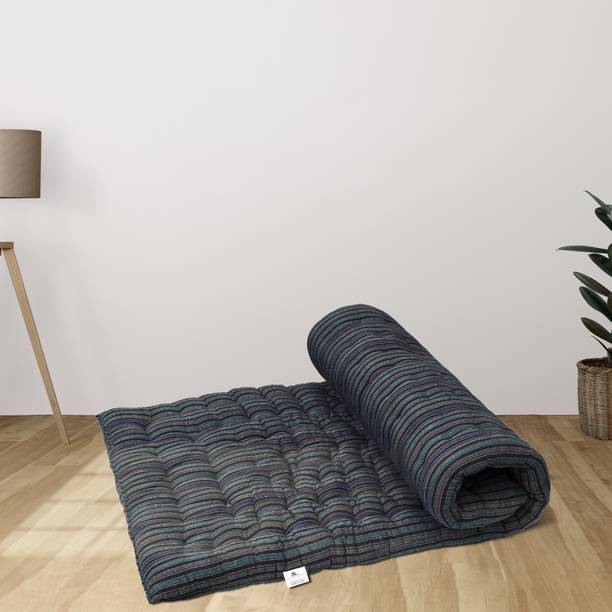 Pillowking Matt-72X36-02Black Line 3 inch Single Cotton Mattress