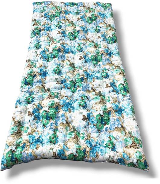 IMSmartMart Cotton Mattress Paradise Floral Orthopedic Cotton Mattress 2 inch Single Cotton Mattress