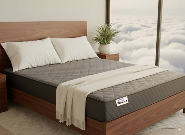 DozeIQ Orthopedic Memory Foam Mattress 6 inch Single High Resilience (HR) Foam Mattress