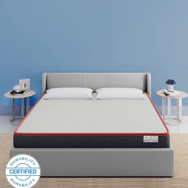 Flipkart Perfect Homes Dual Comfort Hard & Soft 5 inch Queen High Resilience (HR) Foam Mattress