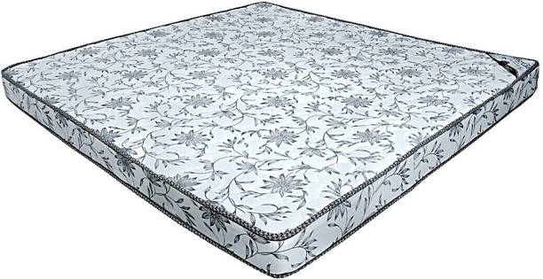 CozyCoir Twin Layered Coir Foam Mattress- Hard & Soft, King Bed Size (75 x 70 x 4) 4 4 inch King Coir Mattress