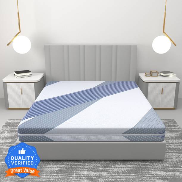 CARLTON LONDON BodyIQ Orthopedic Memory Foam Cooling Gel Tech 8 inch Single High Density (HD) Foam Mattress