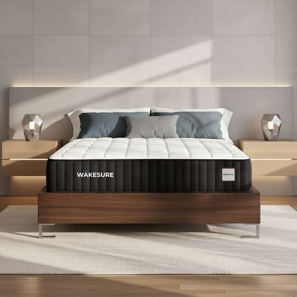 WAKESURE NeuroFit Classic Orthopedic Memory Foam | Medium Firm | Pressure Relief Layers 5 inch King High Resilience (HR) Foam Mattress