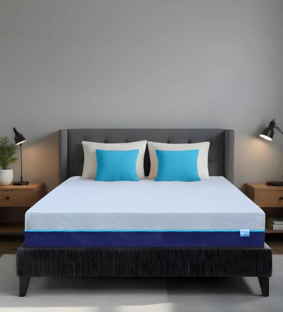 Clouddio From Pepperfry Vellora Dual Comfort Orthopedic 5 Inch Mattress With Zipper Cover 5 inch King High Density (HD) Foam Mattress