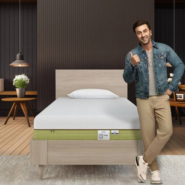 Nilkamal SLEEP 100% Natural Latex 6 inch Single High Density (HD) Foam Mattress