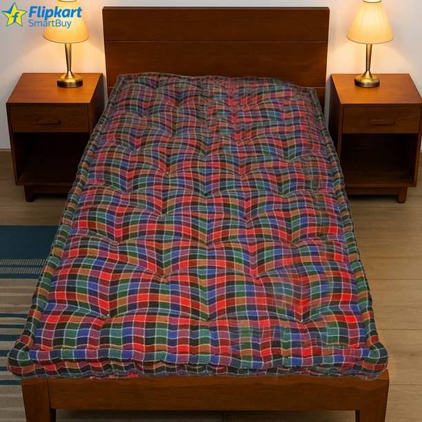 Flipkart SmartBuy SOFT COTTON 4X6 OR 48X72 ORTHOPEDIC MATTRESS 4 inch Double Cotton Mattress