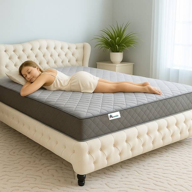 Aeronix Dual Comfort - Hard & Soft 4 inch Single High Resilience (HR) Foam Mattress