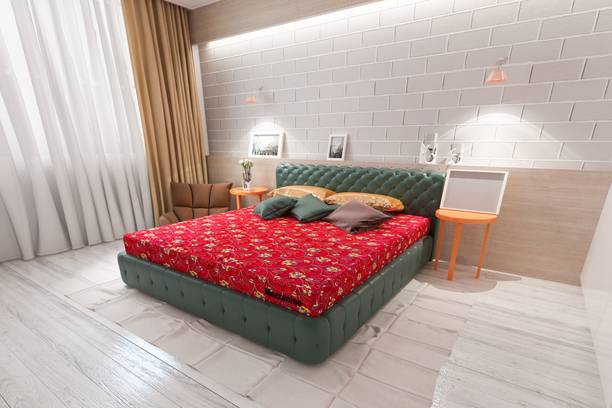 MezzaNine Starline Dual Plus Soft & Hard 4 inch Double EPE Foam Mattress