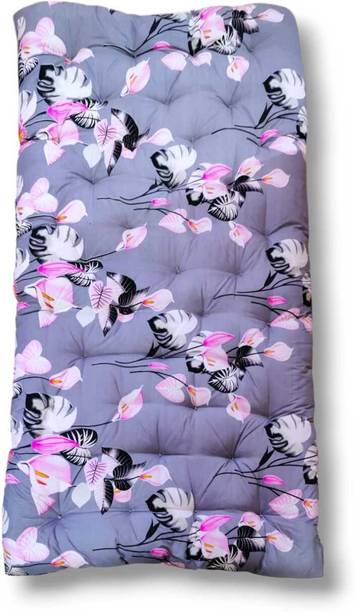 Deevine Craft Cotton Orthopedic Single Bed Mattress Foldable Movable Picnic Mattress 5 inch Single Cotton Mattress