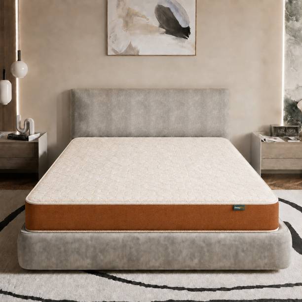 SleepyHug AirCell Series Ortho SpineX Orthopedic UltraSupport HR Foam 4 inch Double High Resilience (HR) Foam Mattress