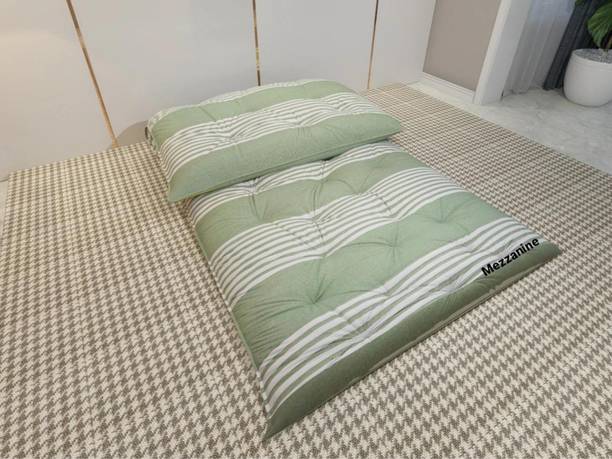 MezzaNine Cloudy Cloudy Soft Cotton 4 inch Single Cotton Mattress