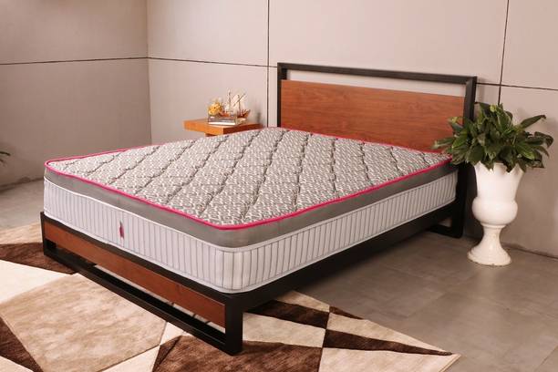 NESTIN Ortho Spring Mattress Premium Pocket Spring Mattress with Memory Foam Comfort 6 inch Single Pocket Spring Mattress