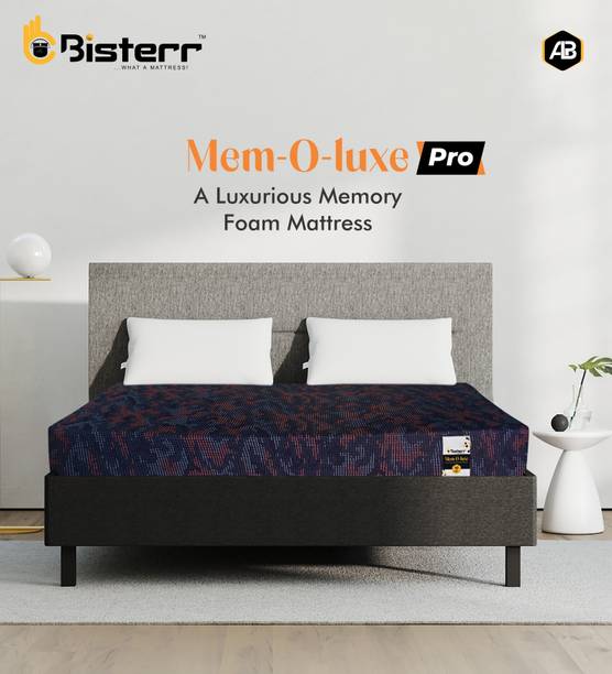 Bisterr Mattress Mem-O-Luxe-Pro01 6 inch Single Bonded Foam Mattress