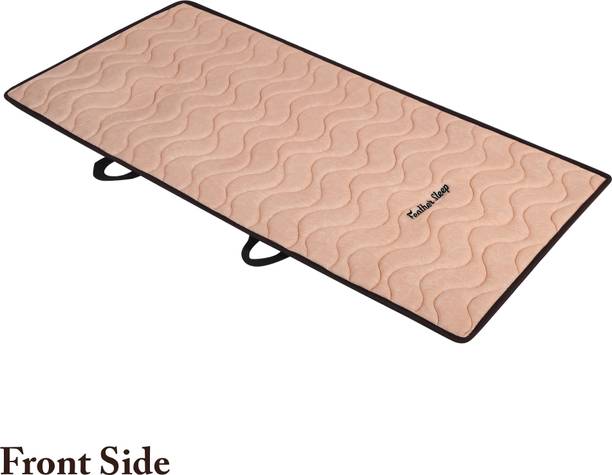 Feather Sleep Comfort Foldable Memory Foam Mattress | Easy to Carry & Store | 1 inch Single Memory Foam Mattress