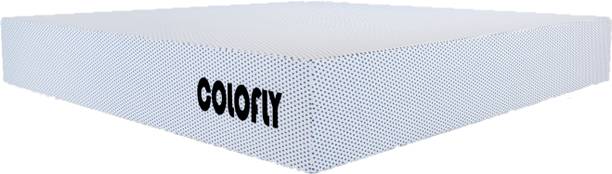 COLOFLY Dual Comfort Soft & Firm High Resilience (HR) 4 inch Double High Resilience (HR) Foam Mattress