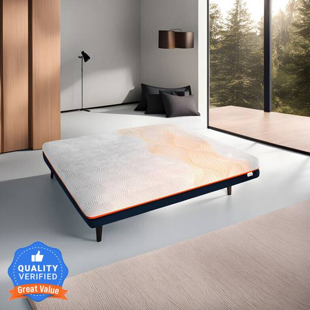 SLEEPSPA 3-Zone Responsive Cooling Crystal Tech. 6 inches Queen Memory Foam Mattress