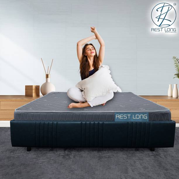 Rest Long Hexa 5 inch Single High Resilience (HR) Foam Mattress