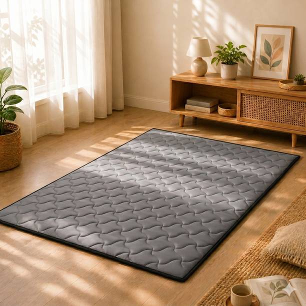 Rhythm Lite 1 Inch Foldable Foam Mattress,Travel, picnic,floor mattress 72x48x1 inch 1 inch Double High Resilience (HR) Foam Mattress